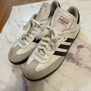 Adidas Samba white leather men’s sneakers size 10